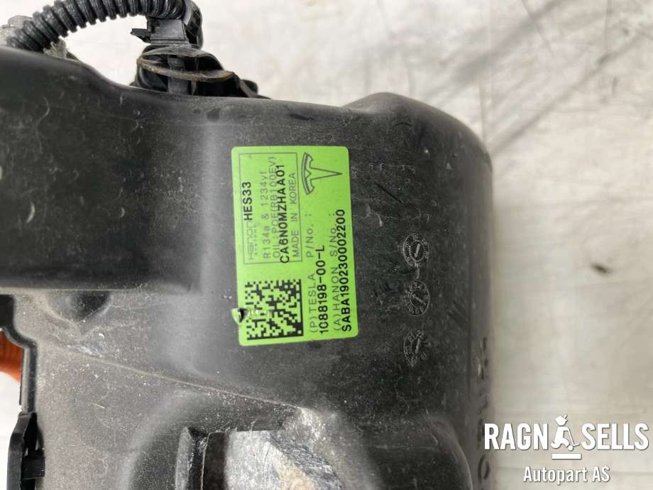 Aircondition kompressor elbil til Tesla Model 3 2018-2023 (Fase 1) (1088198-00-L|)