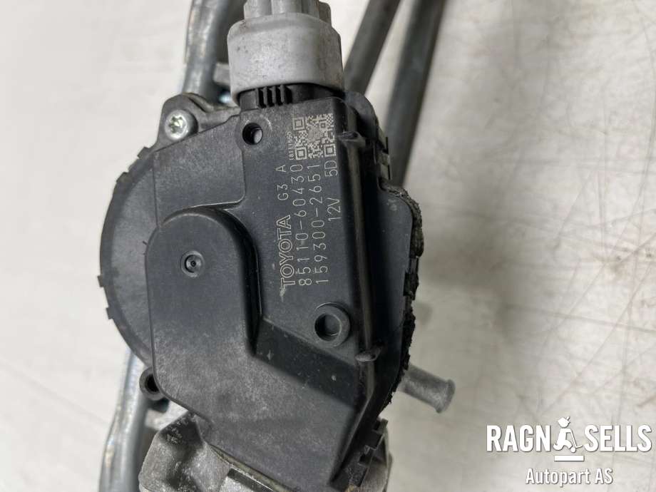 Viskermotor frontrute komplett m/overføring til Toyota Land Cruiser 150 2014-->> (Fase 2)  (8515060410|8511060430|)