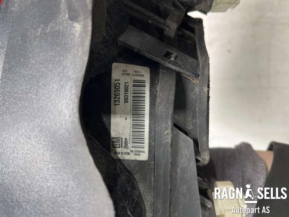 Baklykt høyre til Opel Corsa D 2006-2014  (1222535||93190951)