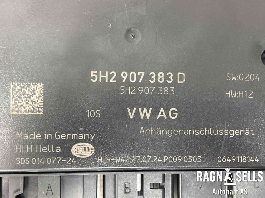 Styreenhet hengerfeste til VW ID.4 2020-->>  (5H2 907 383 D|)