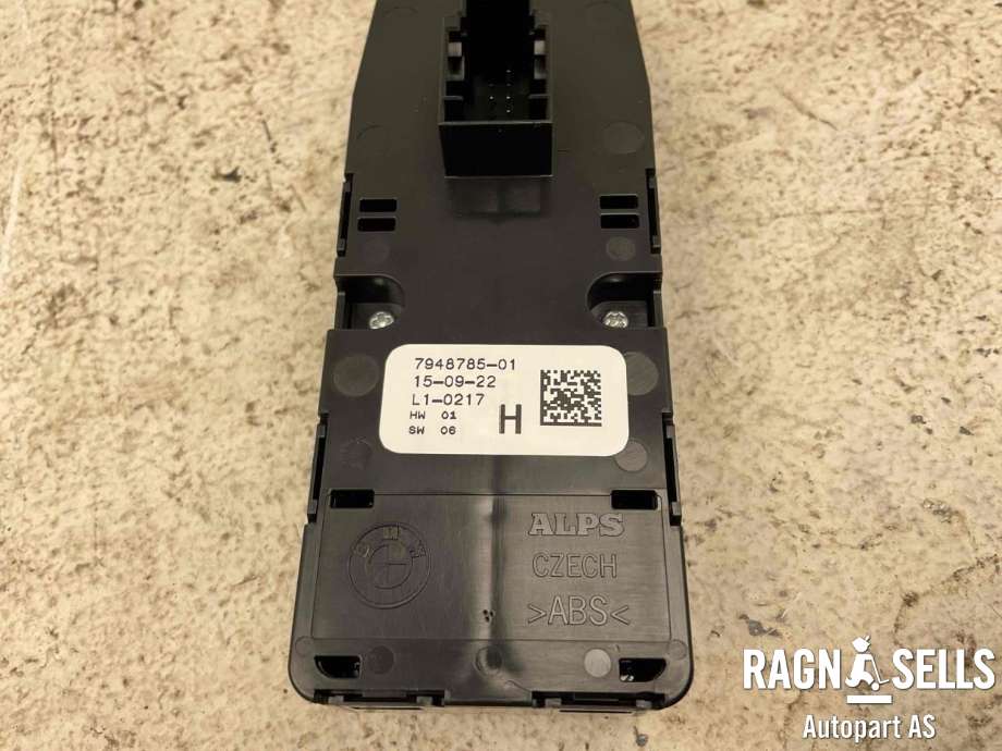 Bryter ruteheis førerdørspanel til BMW i4 2021-->> (G26) (G26) (61 31 7 948 785|)
