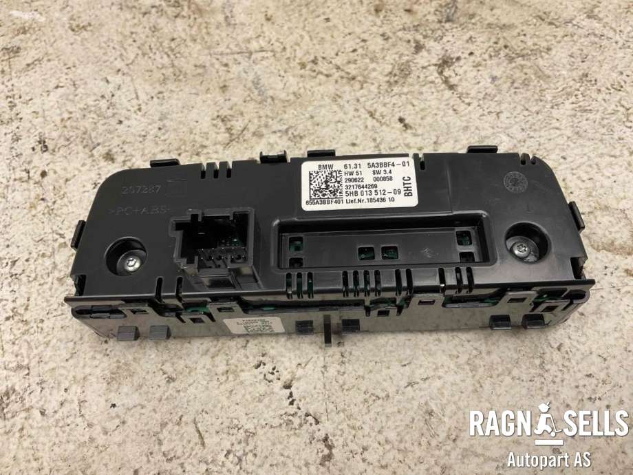 Varmeapparat betjening bak til BMW i4 2021-->> (G26) (G26) (61 31 5 A3B BF4|)