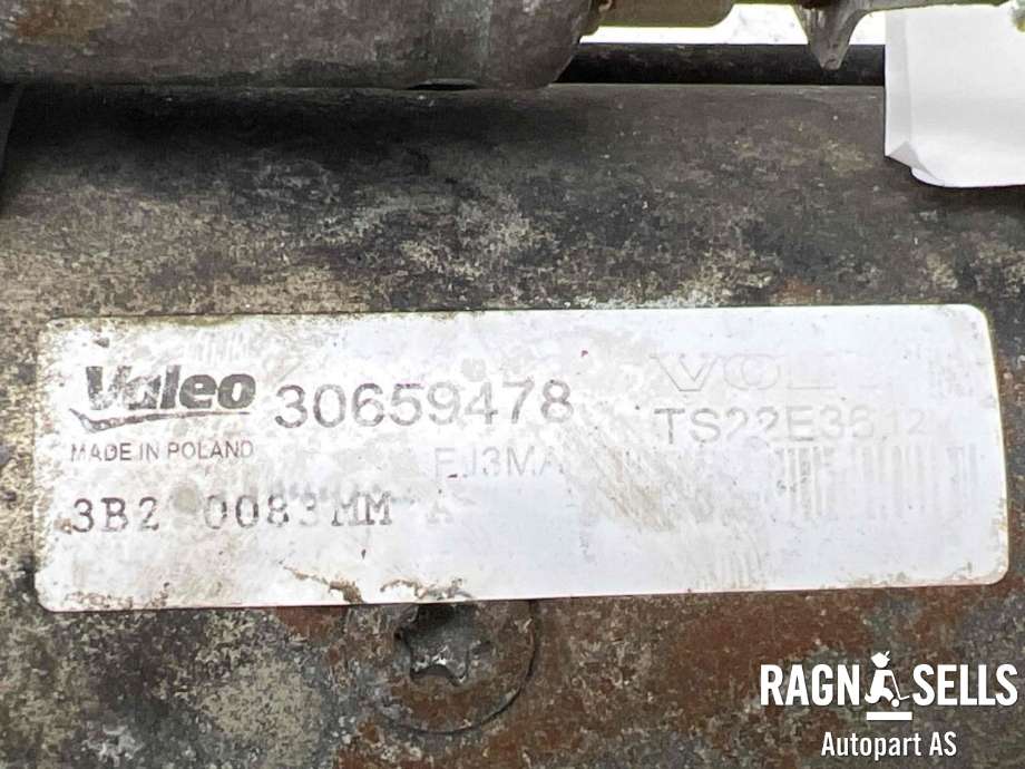 Starter diesel til Volvo V70 2007-2013 (Type III, Fase 1)  (VALEO|30659478|36001519|9M5N-11000-AA|9M5T-11000-AA|31296302|60001519)