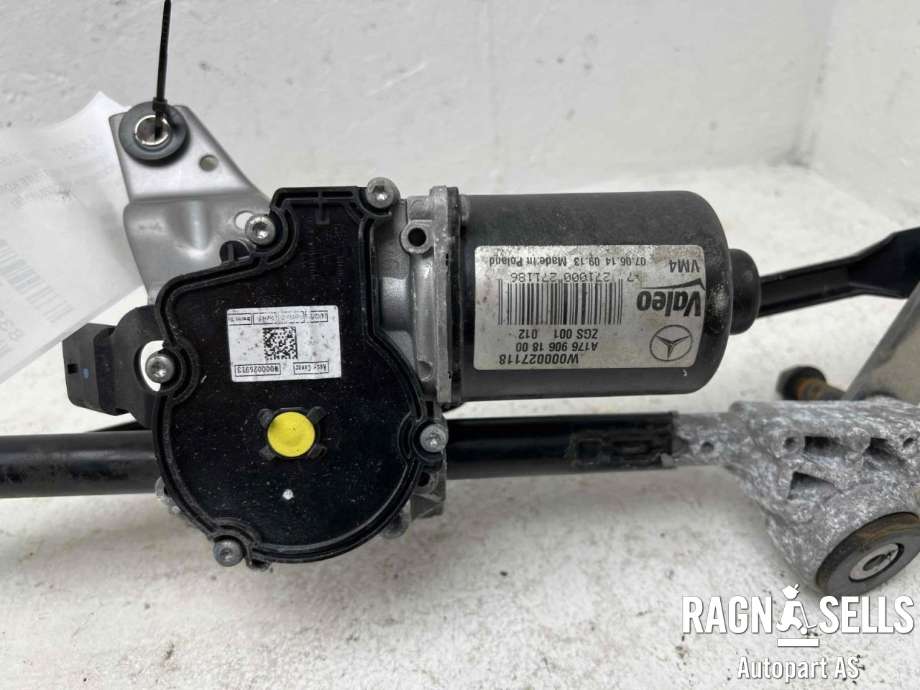 Viskermotor frontrute komplett m/overføring til Mercedes GLA 2014-2020 (X156) (X156) (A 176 820 00 40|)