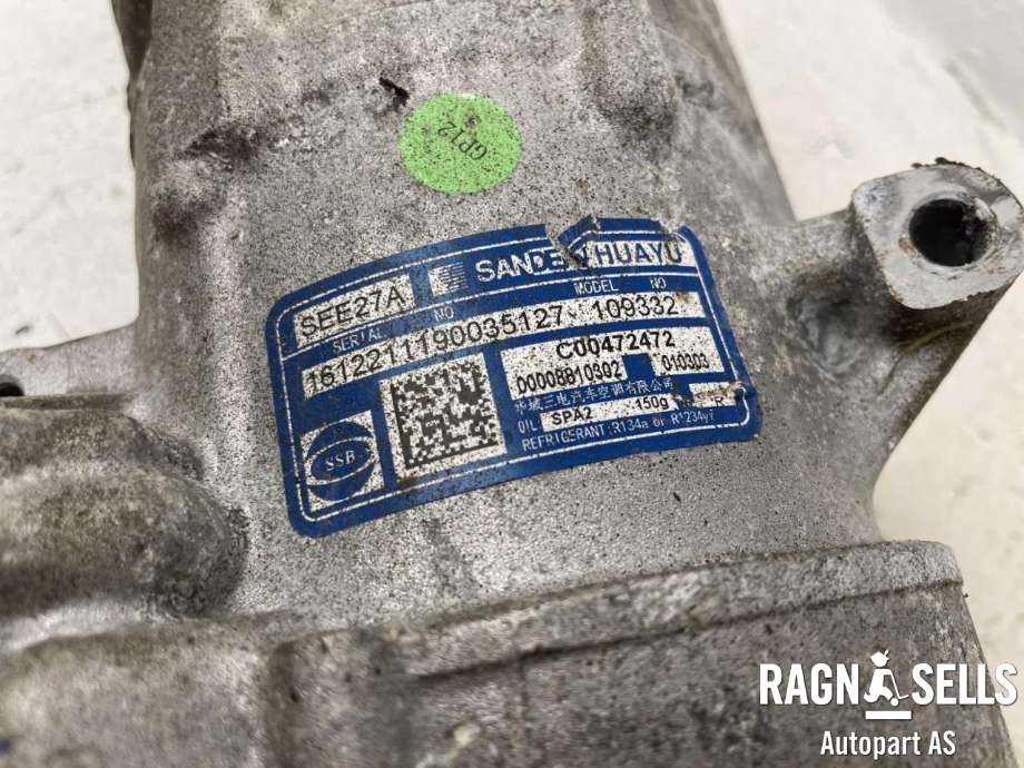 Aircondition kompressor elbil til Maxus T90 EV 2022-->> (SANDEN|1612211190035127|C00472472|)