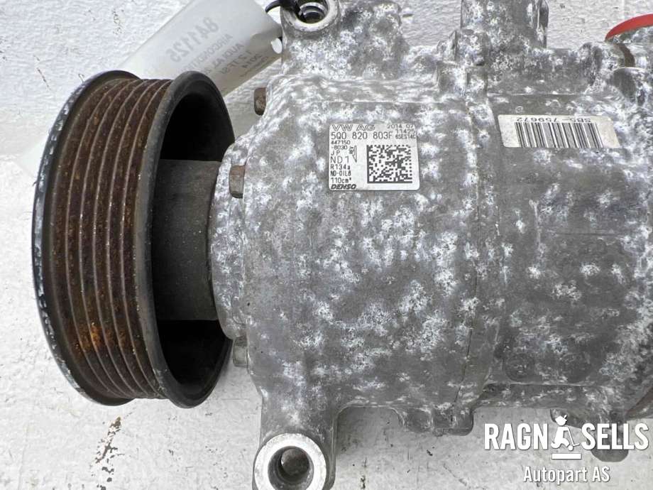 Aircondition kompressor til Audi A3 2012-2016 (Type III, Fase 1)  (DENSO|5Q0 820 803 F|447150-8030|1K0820808A|1K0820859H|1K0820859J|1K0820859N|1K0820859P|1K0820859T|5K0820803|5K0820803A|5K0820803C|5K0820803E|5K0820803H|5N0820803)