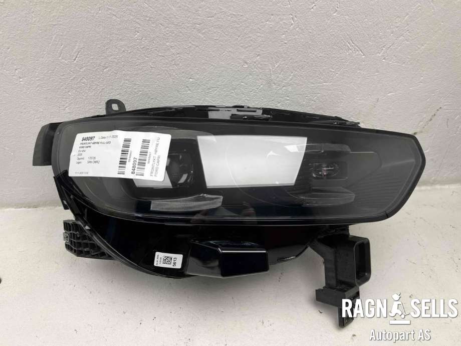 Frontlykt høyre full-LED til Ford Capri 2024-->> (R2KB-13100-AE|R2KB-13E016AD|2808337)