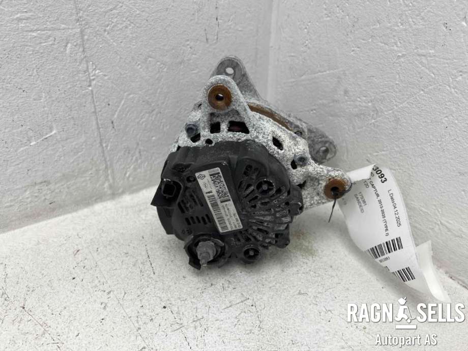 Dynamo til Renault Captur 2013-2020 (Type I)  (VALEO|231006677R|231000643R|231003101R|231003240R|231004ED0A|23100-6677R|231007842R|A4539064100|4539064100)