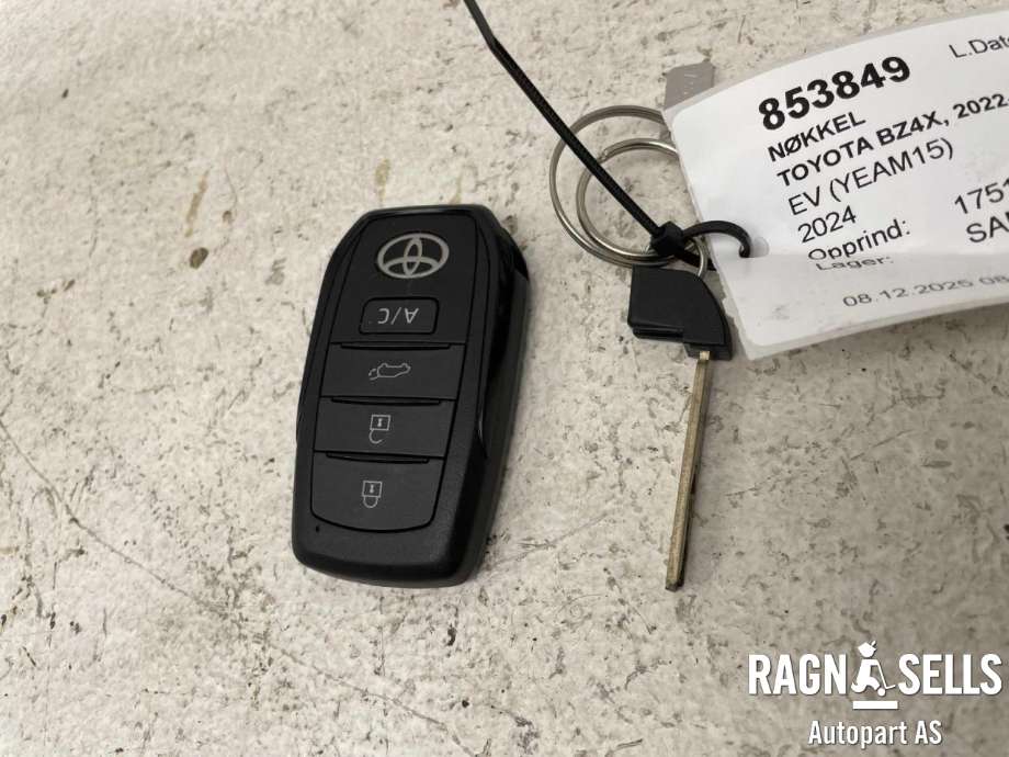 Nøkkel til Toyota bZ4X 2022-->> (8990H42560|)