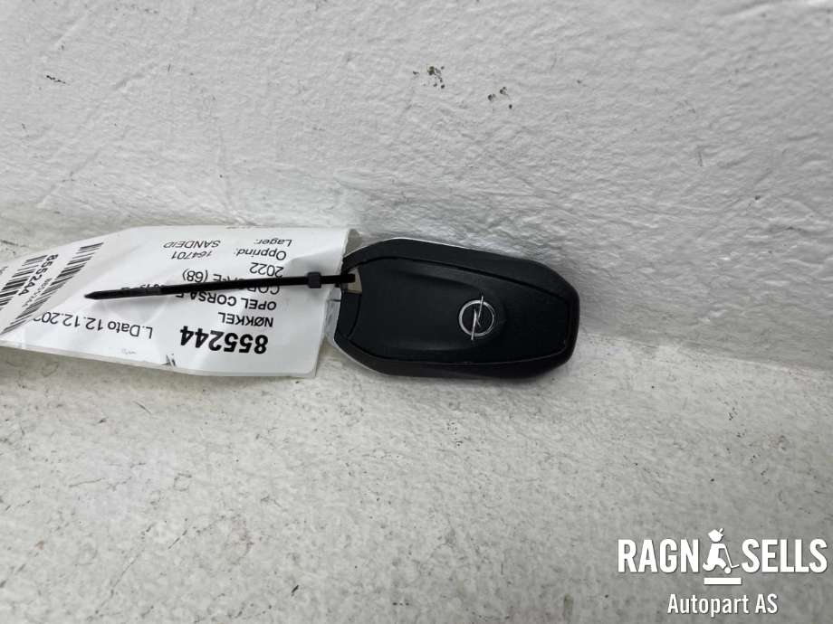Nøkkel til Opel Corsa-e 2019-->>  (|9837113180)
