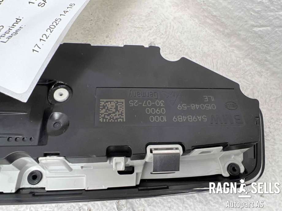 Taklyspanel til BMW iX1 2023-->> (U11) (U11) (63 31 5 A9B 4B9|015048-59|)