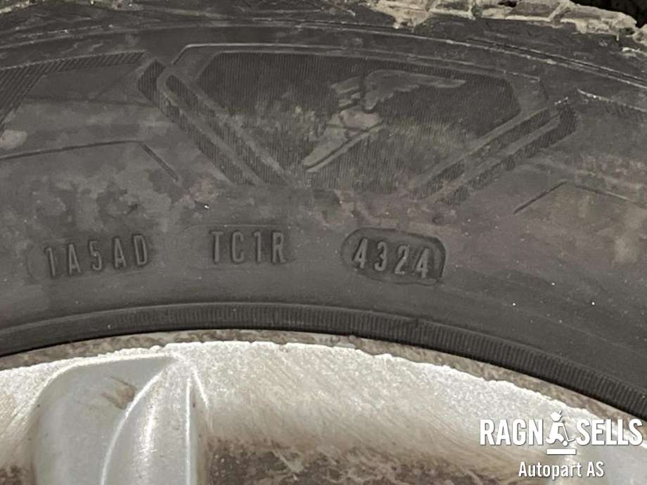 Hjulsett aluminium vinter til Mercedes A-Klasse 2005-2012 (W169) (W169) (5X112/ET46/66.6|185/65-15|)