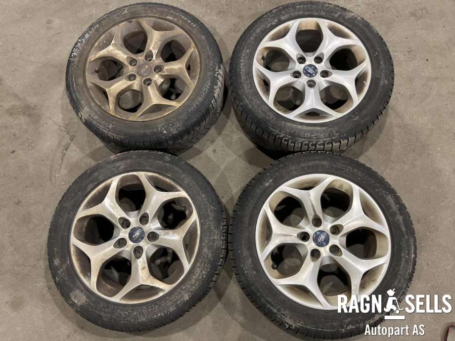 Hjulsett aluminium vinter til Ford Focus, 2008-2010 (Type II, Fase 2)  (MICHELIN|5X108/ET52.5/63.4)