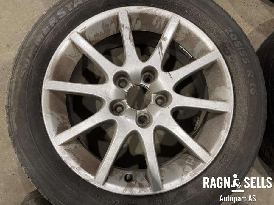 Felgsett aluminium til Saab 9-3 2003-2007 (Type II, Fase 1)  (5X110/ET41/65.1|)