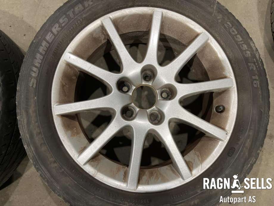 Felgsett aluminium til Saab 9-3 2003-2007 (Type II, Fase 1)  (5X110/ET41/65.1|)