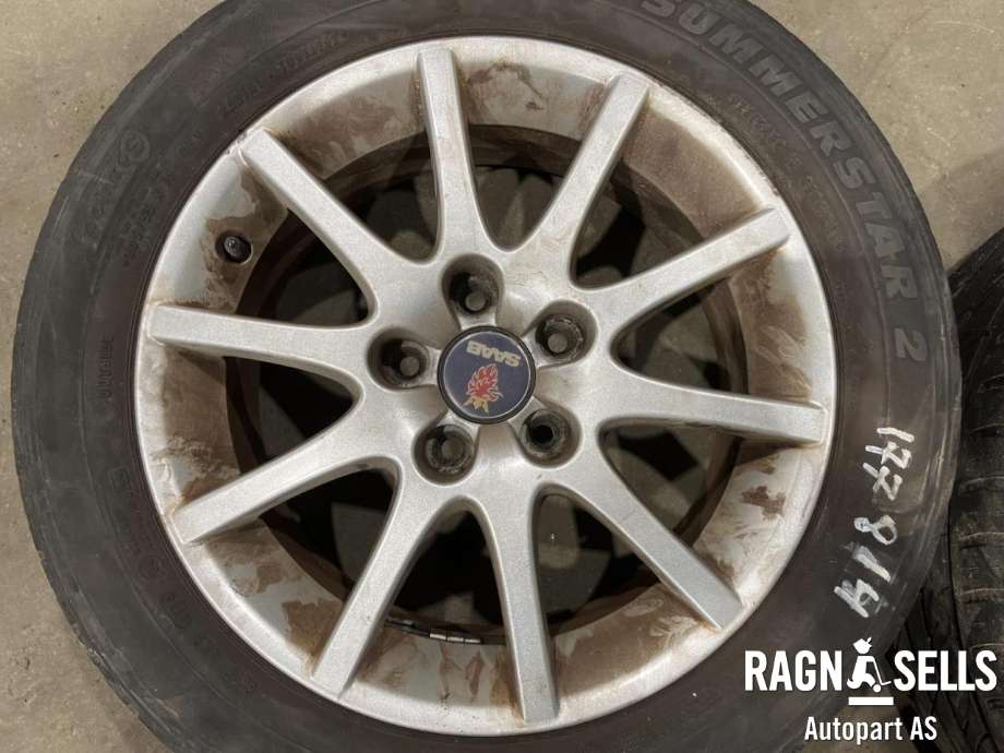 Felgsett aluminium til Saab 9-3 2003-2007 (Type II, Fase 1)  (5X110/ET41/65.1|)