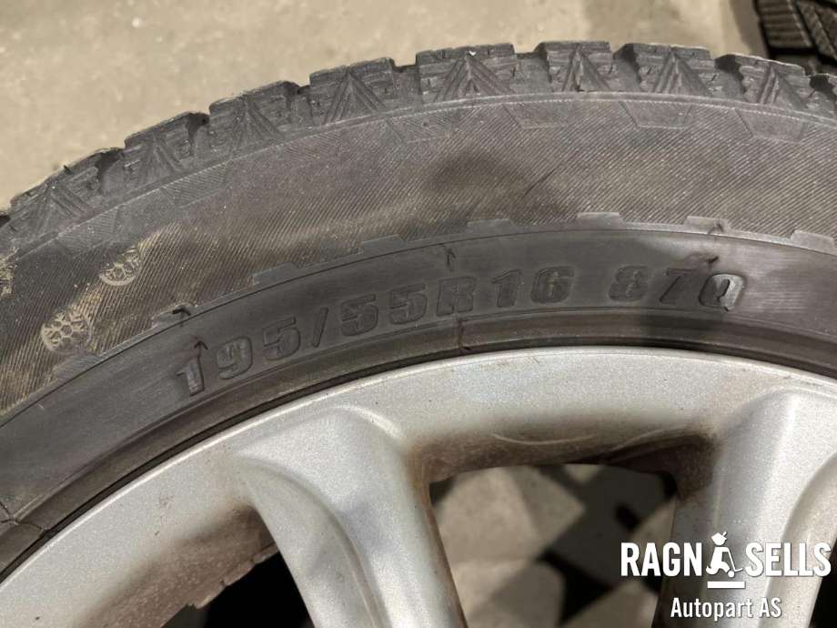 Hjulsett aluminium vinter til Citroën C3, Picasso 2009-2017 (FEDERAL|4X108/ET23/65.1|195/55R16|)