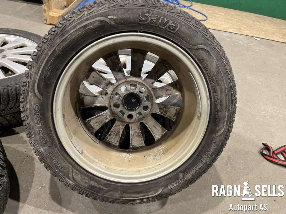 Hjulsett aluminium vinter til Volvo V50 2004-2007 (Fase 1)  (SAVA|5X108/ET52.5/63.4|205/55R16|6|5JX16)