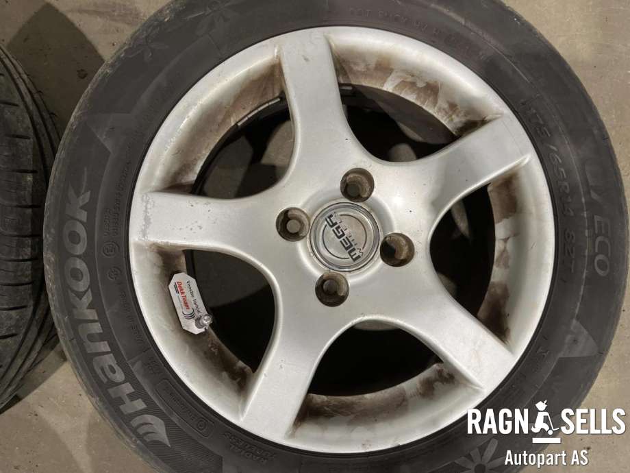 Felgsett aluminium til Toyota Corolla 2000-2002 (Fase 2) (4X100/ET45/54.1|)
