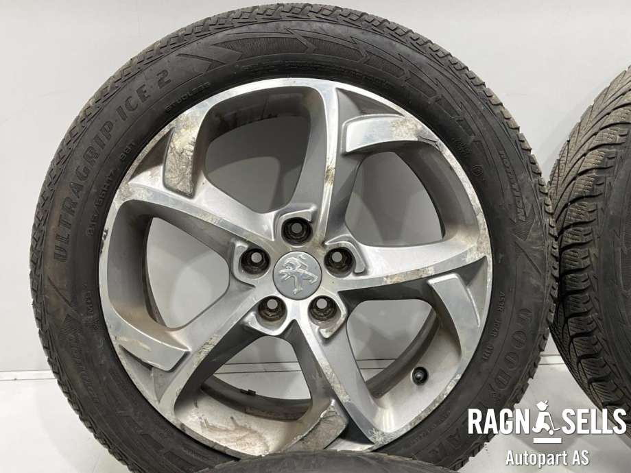 Hjulsett aluminium vinter til Peugeot 508 2011-2014 (Type I, Fase 1)  (GOOD YEAR|215/55R17|5X108/ET46/65|1|7J*17)