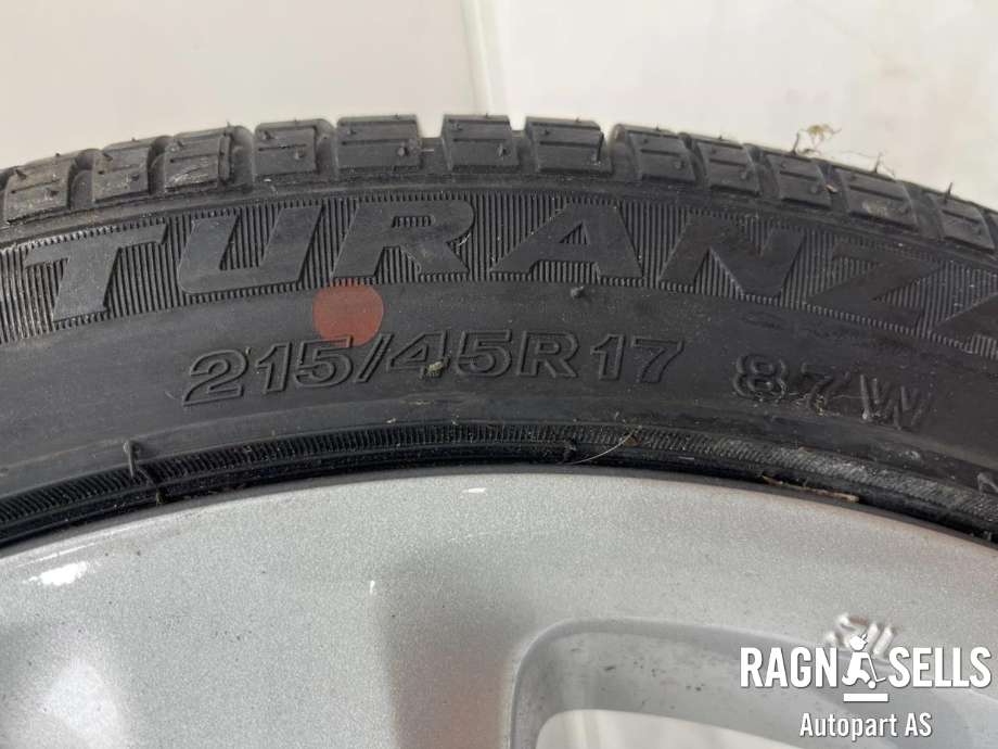 Reservehjul til Toyota Avensis 2003-2008 (Type II) (BRIDGESTONE|ET45|215/45R17|17X7JJ)