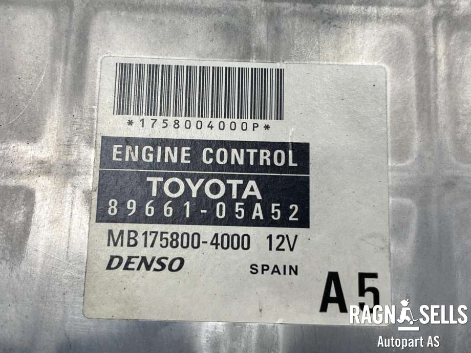 Styreenhet motor til Toyota Avensis 2003-2008 (Type II) (8966105A52|)