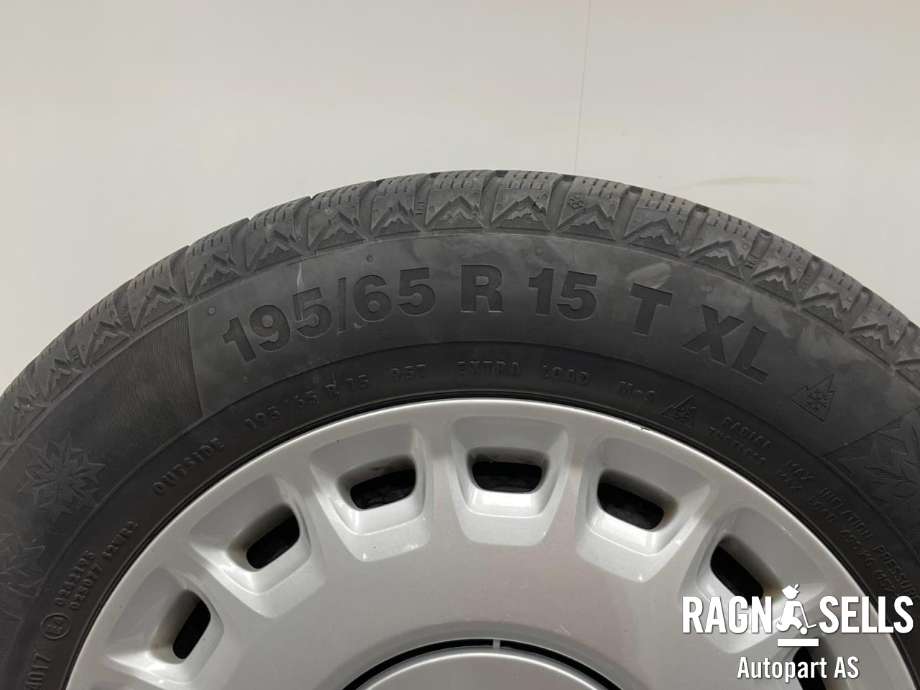 Felgsett stål til Volvo V50 2007-2012 (Fase 2)  (CONTINENTAL|195/65R15|5*108/ET46 /63|4|6J*15)