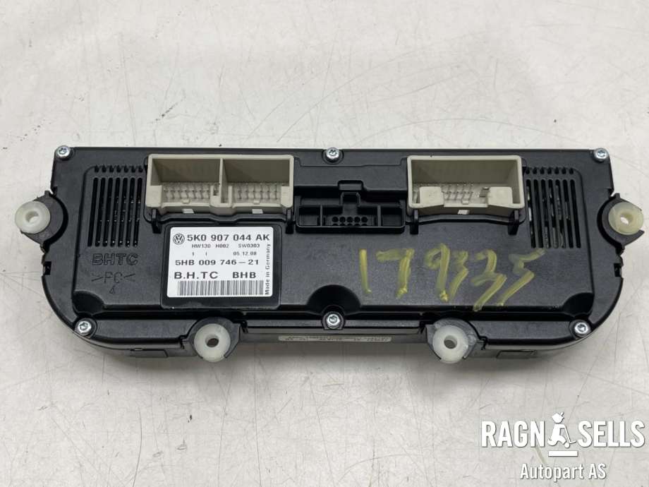 Varmeapparat betjening til VW Golf VI 2008-2012 (5K0 907 044 BT|)