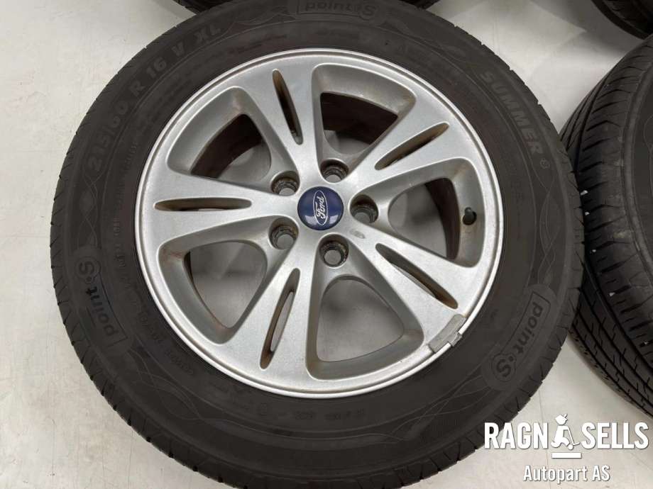 Felgsett aluminium til Ford Kuga 2008-2012 (Type I)  (POINT*S|5*108/ 6|5J*16/63|4|215/60R16|ET50)