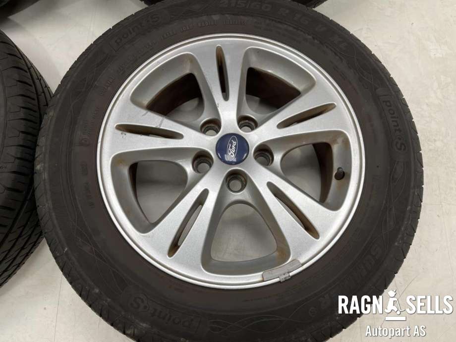 Felgsett aluminium til Ford Kuga 2008-2012 (Type I)  (POINT*S|5*108/ 6|5J*16/63|4|215/60R16|ET50)