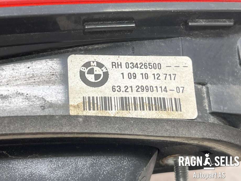 Baklykt høyre indre til BMW X1 2009-2015 (E84) (E84) (63 21 2 990 114|)