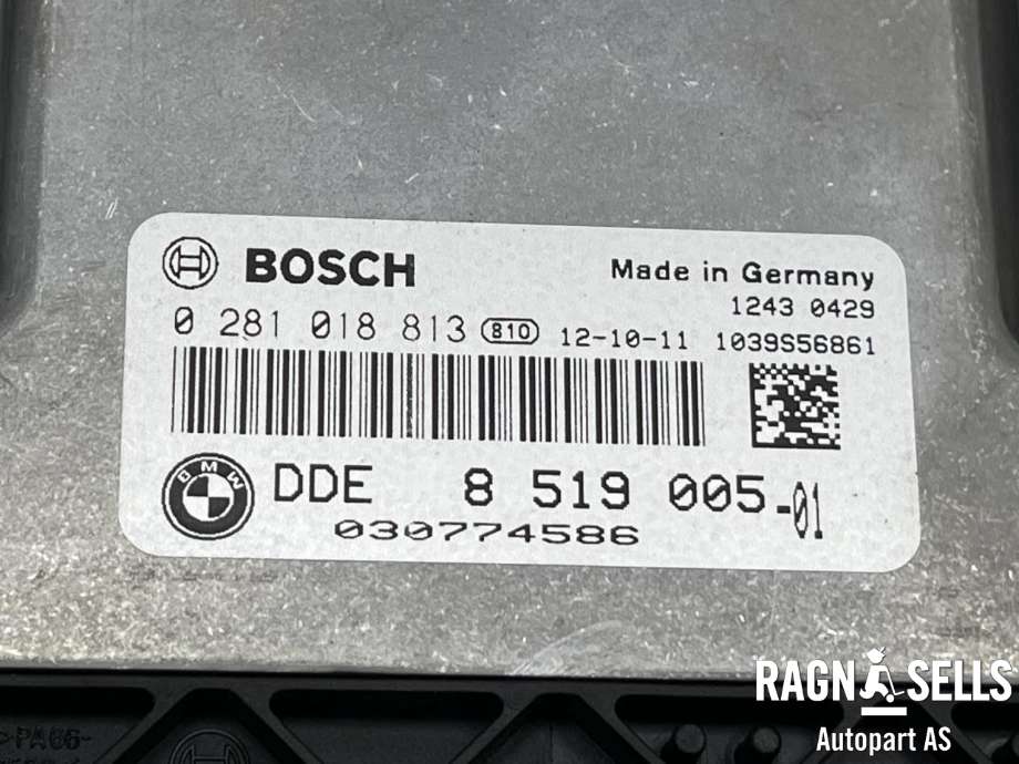 Styreenhet motor til BMW X1 2009-2015 (E84) (E84) (13 61 8 580 307|0281018813|)