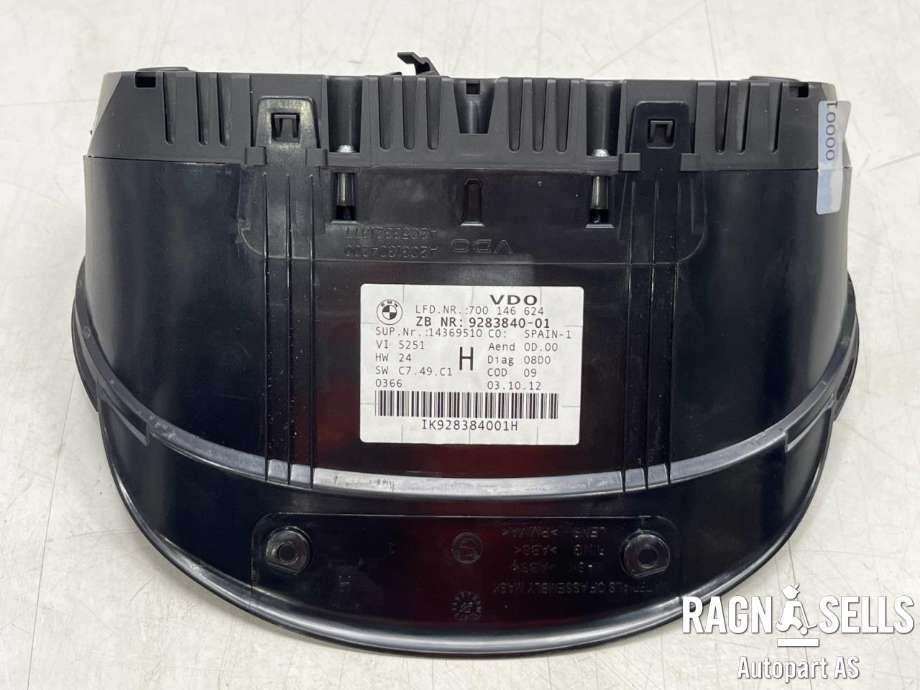 Instrumentpanel til BMW X1 2009-2015 (E84) (E84) (62 10 9 316 152|)