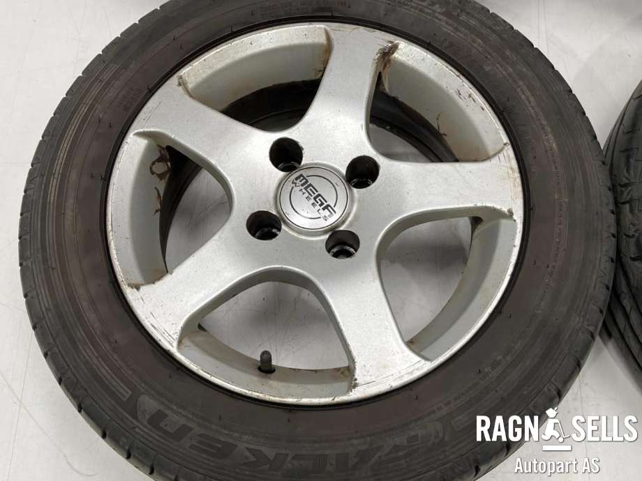 Felgsett aluminium til Peugeot Partner 2002-2008 (Type I, Fase 2)  (FALKEN/CONTINENTAL|4X108/ET24/65|1|5.5JX14|)