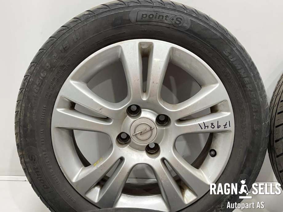 Felgsett aluminium til Opel Combo D 2012-2018  (POINT.S|185/60R15 H|4*100/ET39|6J*15H2)