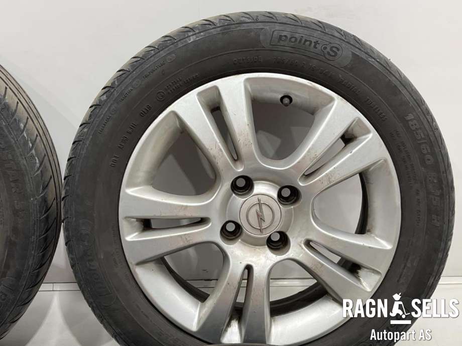 Felgsett aluminium til Opel Combo D 2012-2018  (POINT.S|185/60R15 H|4*100/ET39|6J*15H2)