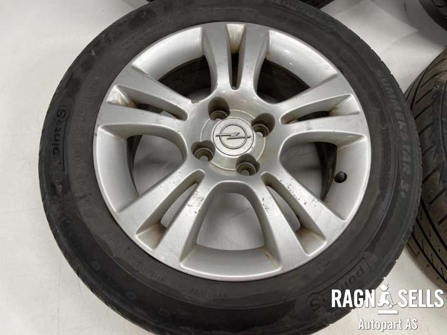 Felgsett aluminium til Opel Combo D 2012-2018  (POINT.S|185/60R15 H|4*100/ET39|6J*15H2)