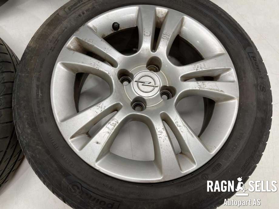 Felgsett aluminium til Opel Combo D 2012-2018  (POINT.S|185/60R15 H|4*100/ET39|6J*15H2)