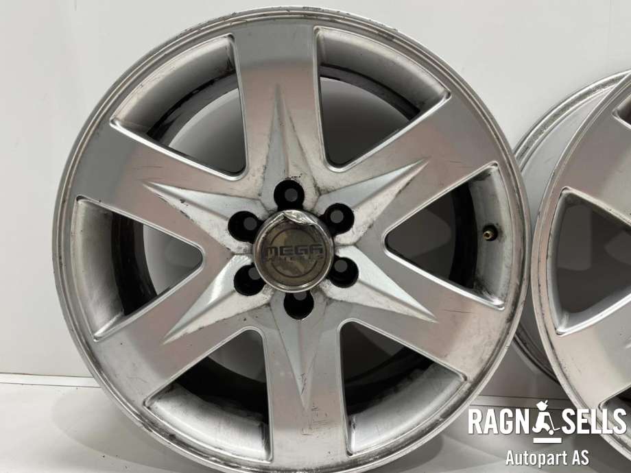 Felgsett aluminium til Nissan Navara 2005-2010 (Fase 1) (D40) (D40) (6X114|3|CB 66|1|)
