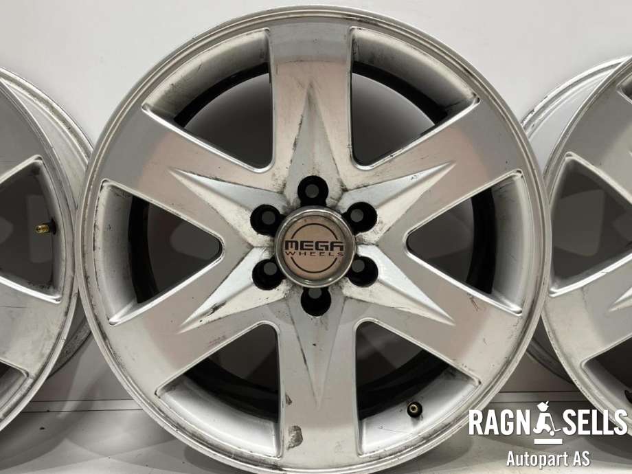 Felgsett aluminium til Nissan Navara 2005-2010 (Fase 1) (D40) (D40) (6X114|3|CB 66|1|)