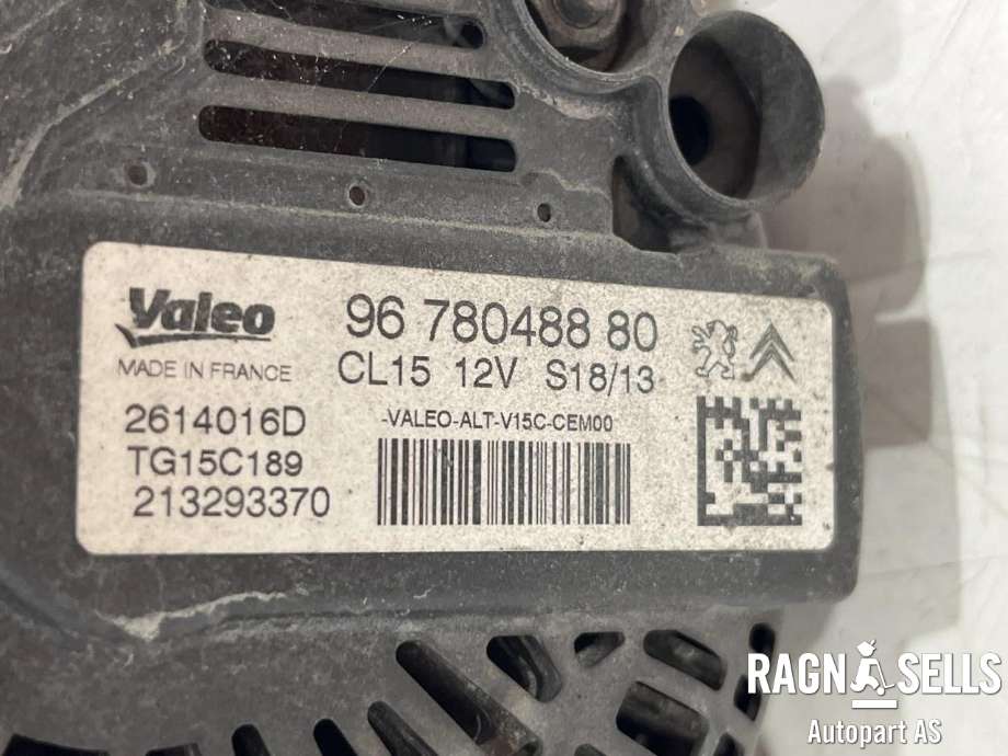 Dynamo til Citroën Berlingo 2008-2015 (Type II, Fase 1)  (96 780 488 80|)