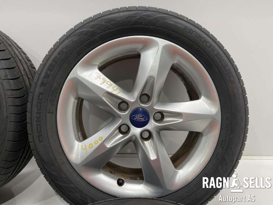 Hjulsett aluminium sommer til Ford Focus 2011-2014 (Type III, Fase 1)  (NOKIAN|8M5JEA|5*108/ET50|7*16H2)