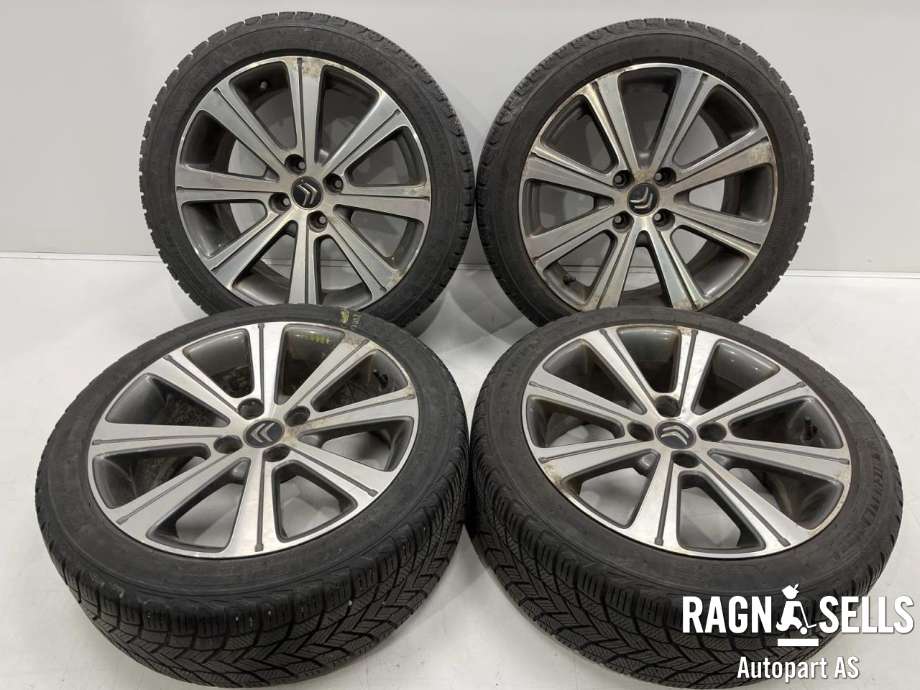 Hjulsett aluminium vinter til Citroën C4, Cactus, 2018-2021 (Fase 2) (MICHELIN|4*108/ET32/65|1)