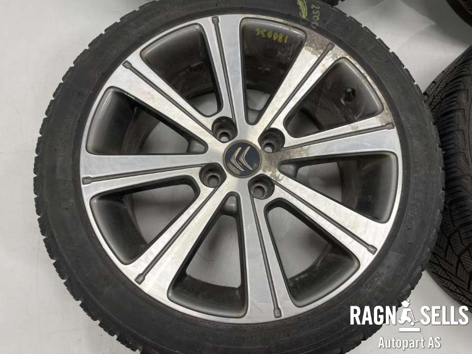 Hjulsett aluminium vinter til Citroën C4, Cactus 2018-2021 (Fase 2) (MICHELIN|4*108/ET32/65|1|205/50R17|7.5J*17)