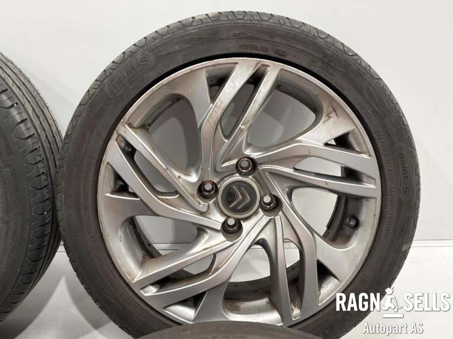 Felgsett aluminium til Citroën C4, Cactus 2018-2021 (Fase 2) (POINT.S|4*108/ET32/65|1|225/45R17|7|5*17)