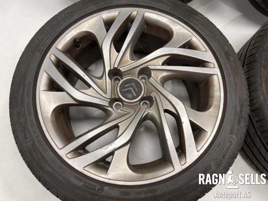 Felgsett aluminium til Citroën C4, Cactus 2018-2021 (Fase 2) (POINT.S|4*108/ET32/65|1|225/45R17|7|5*17)