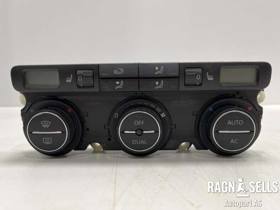 Varmeapparat betjening til VW Golf VI, 2008-2012 (1K0 907 044 DE)