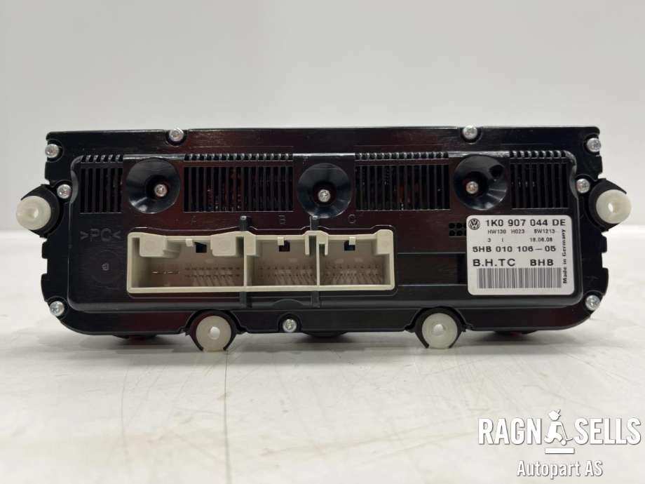 Varmeapparat betjening til VW Golf VI 2008-2012 (1K0 907 044 DE|)