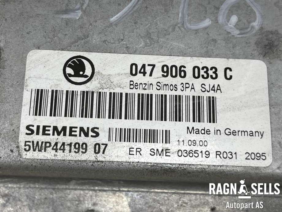 Styreenhet motor til Škoda Fabia 2000-2007 (Type I)  (047 906 033 H|)
