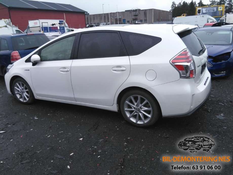 Toyota Prius +7 2012-2020 (Type III) (stasjonsvogn) (stasjonsvogn), Motorkode: 2ZR-FXE, Girkassekode: 